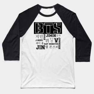 BTS Fan Baseball T-Shirt